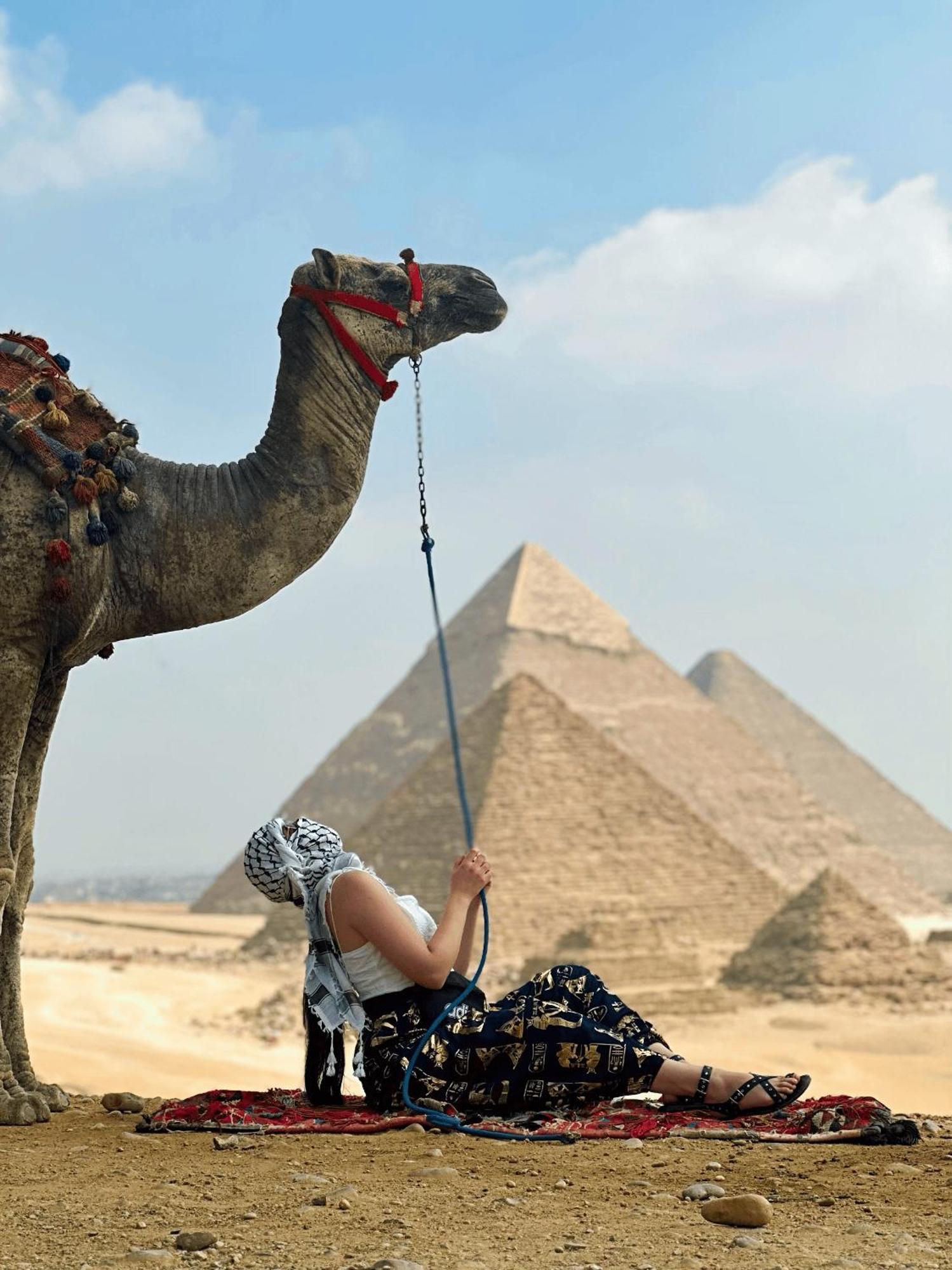 Unique Pyramids Boutique Inn Kafret el-Gabal Esterno foto