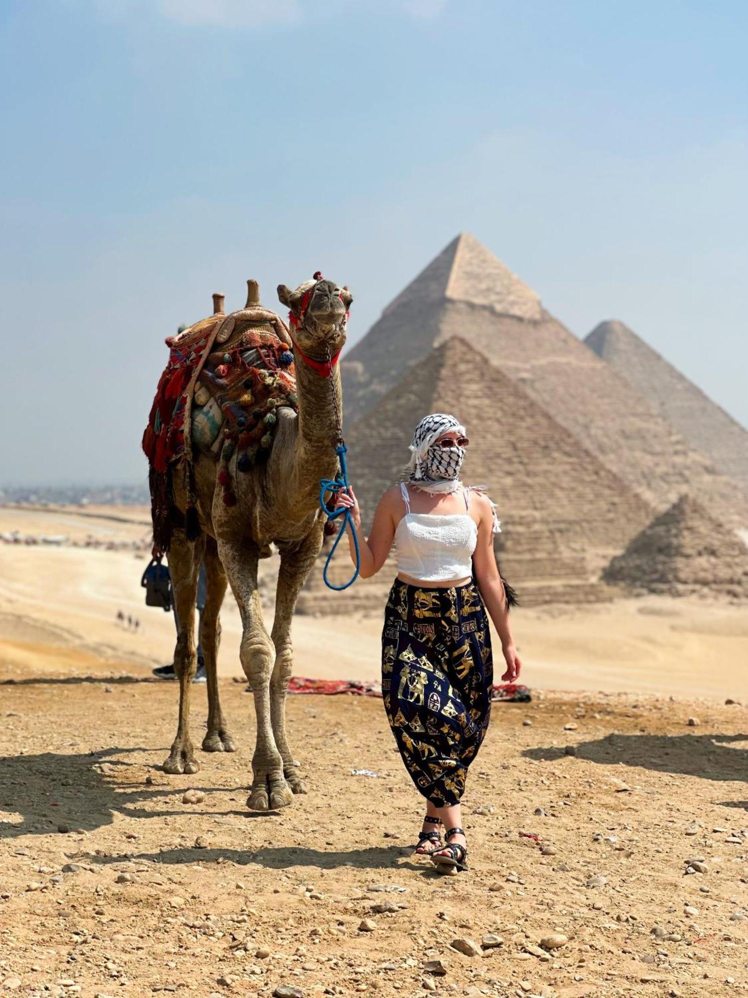 Unique Pyramids Boutique Inn Kafret el-Gabal Esterno foto