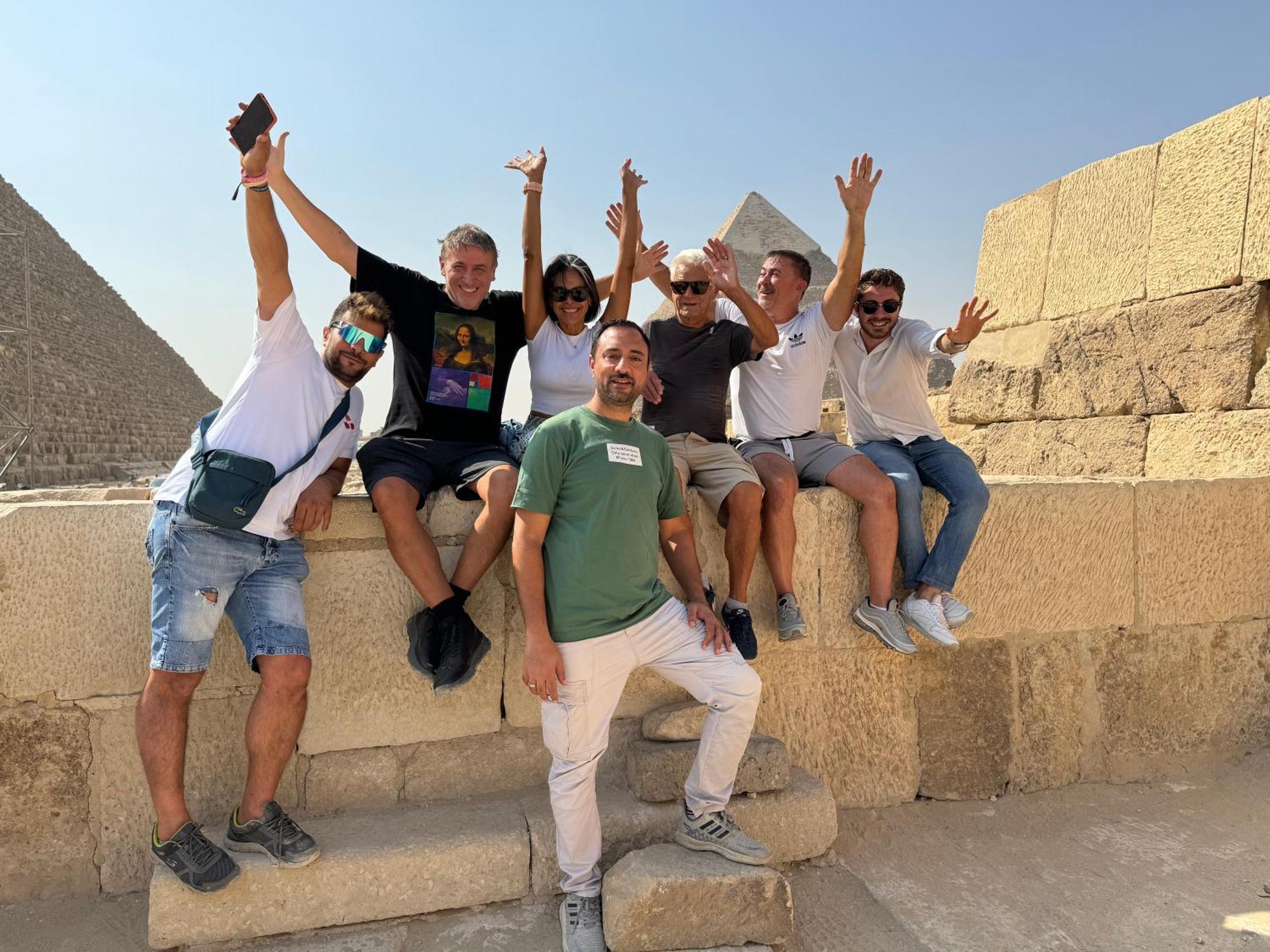 Unique Pyramids Boutique Inn Kafret el-Gabal Esterno foto