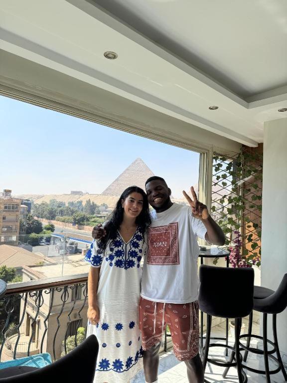 Unique Pyramids Boutique Inn Kafret el-Gabal Esterno foto