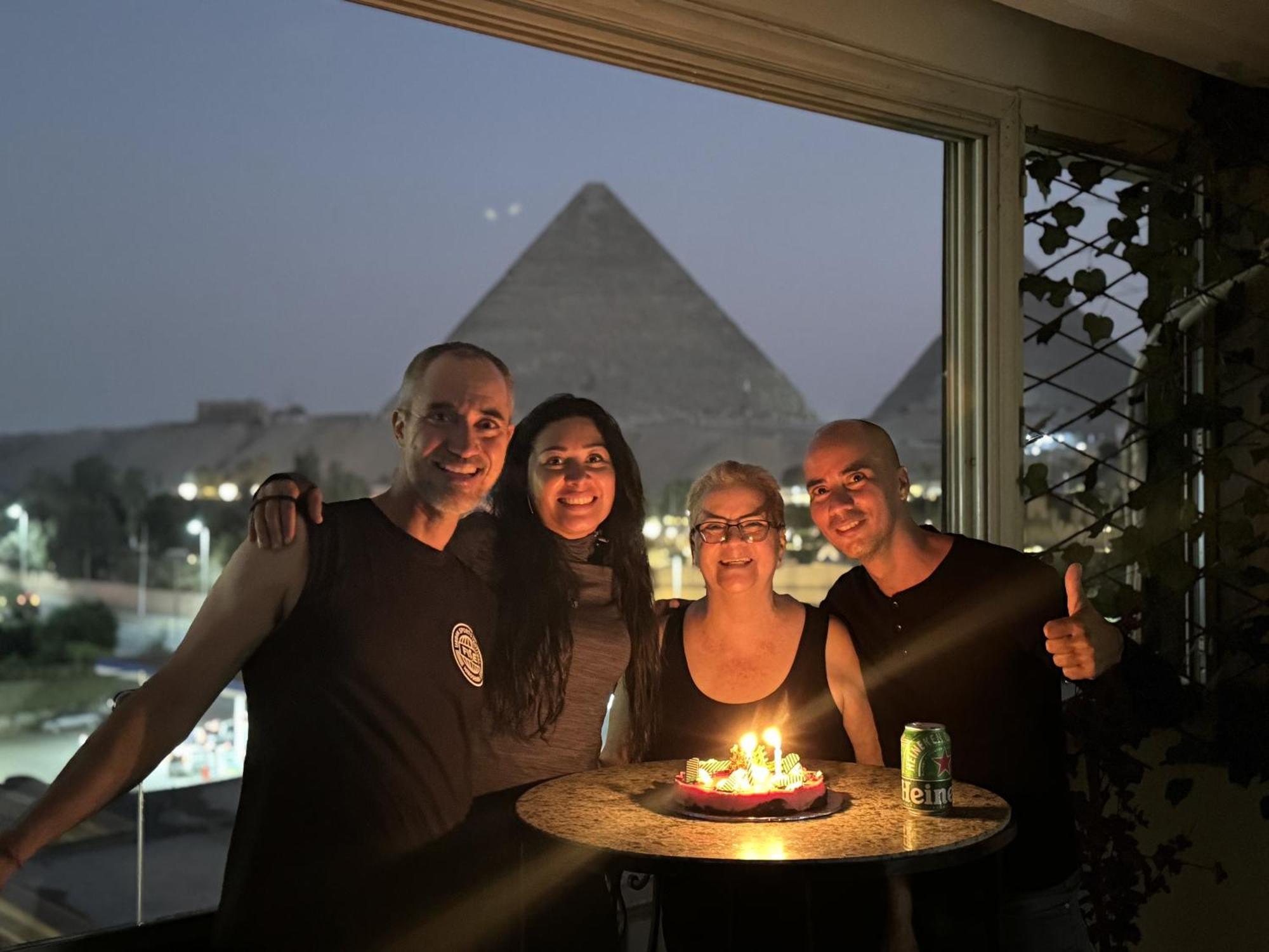 Unique Pyramids Boutique Inn Kafret el-Gabal Esterno foto