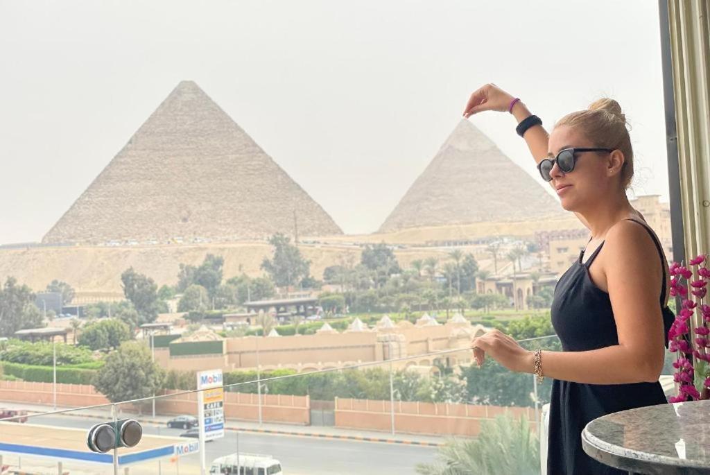 Unique Pyramids Boutique Inn Kafret el-Gabal Esterno foto