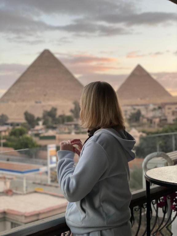 Unique Pyramids Boutique Inn Kafret el-Gabal Esterno foto