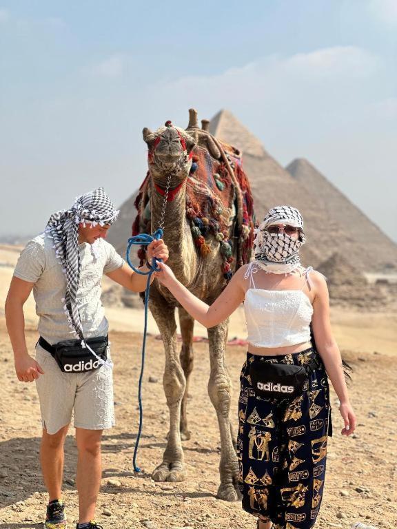 Unique Pyramids Boutique Inn Kafret el-Gabal Esterno foto