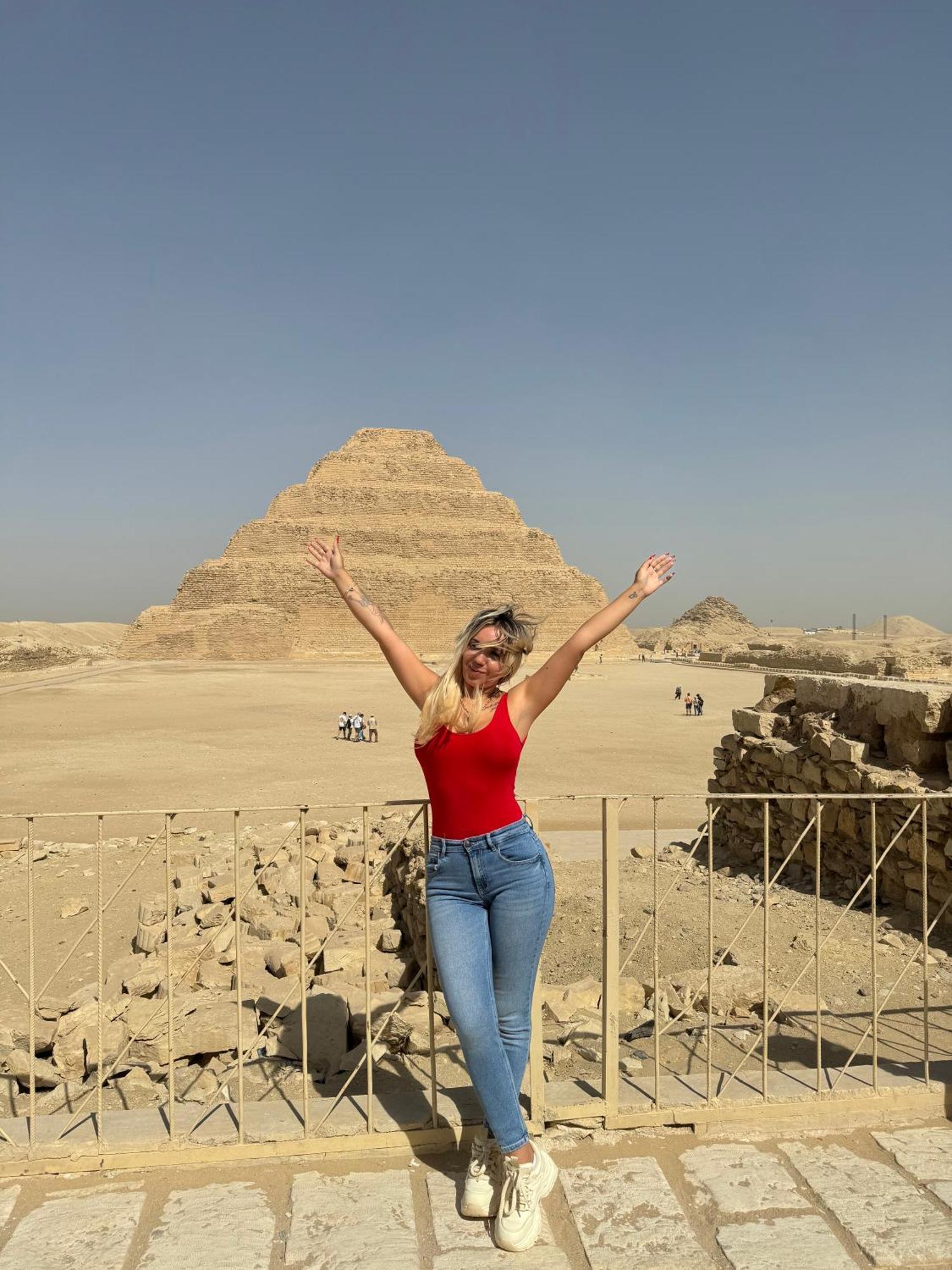 Unique Pyramids Boutique Inn Kafret el-Gabal Esterno foto