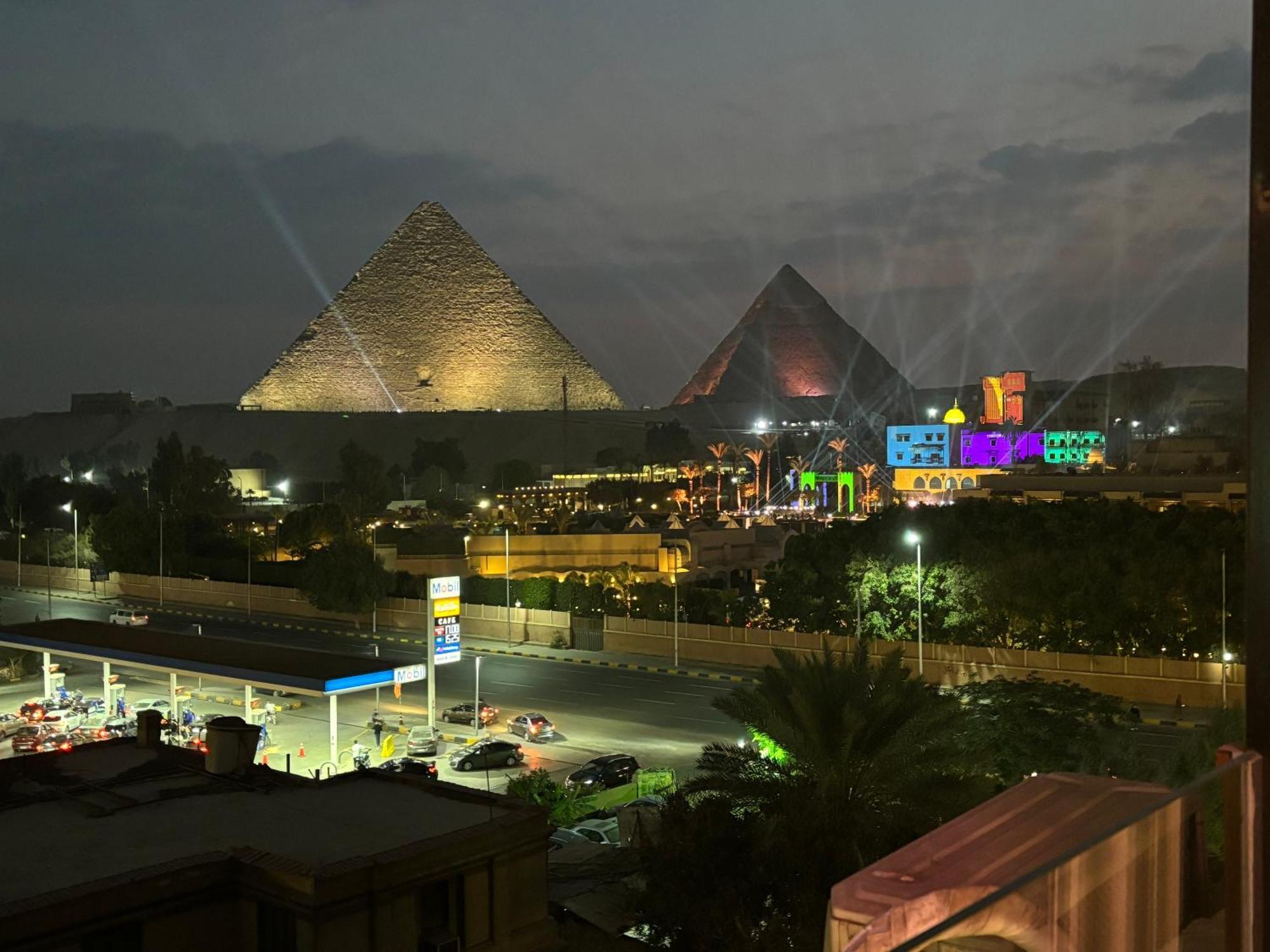 Unique Pyramids Boutique Inn Kafret el-Gabal Esterno foto