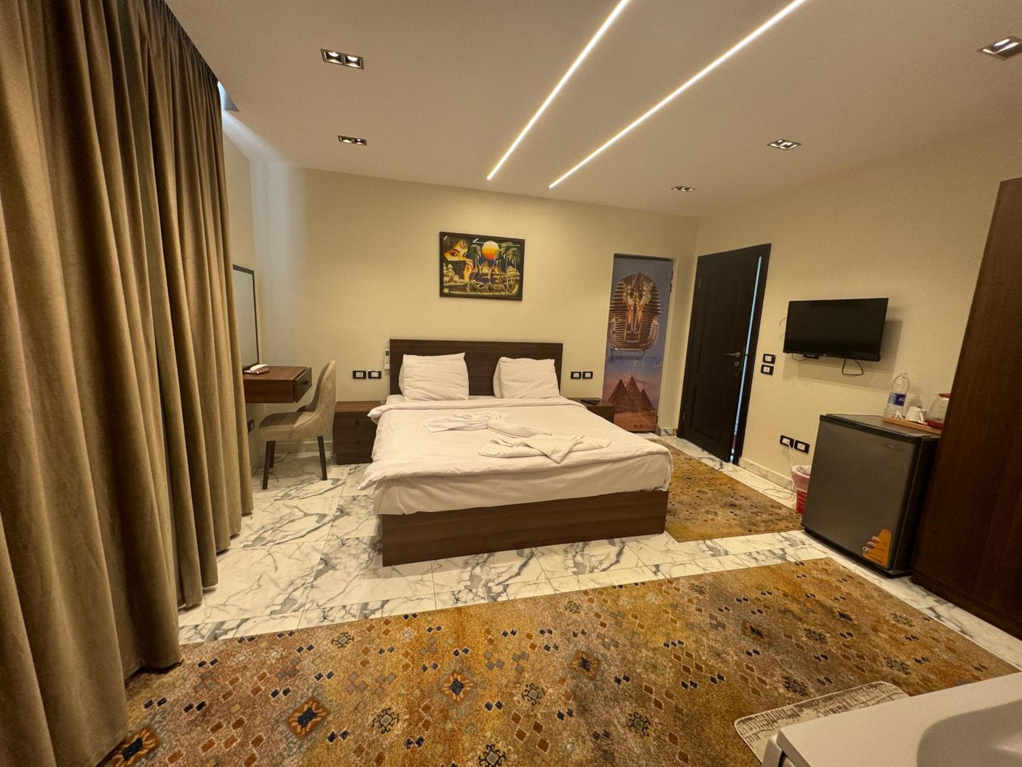 Unique Pyramids Boutique Inn Kafret el-Gabal Esterno foto